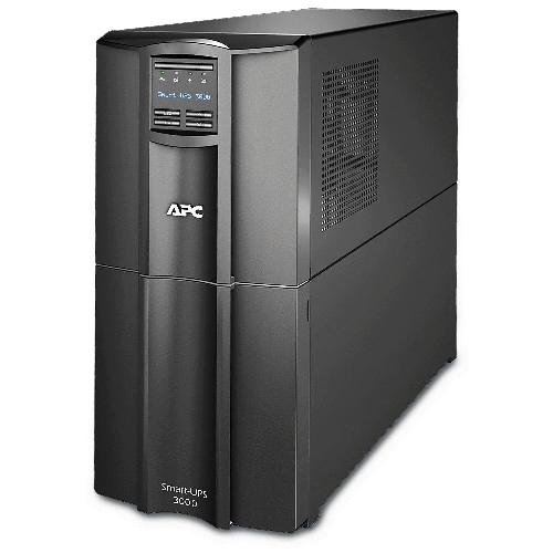 APC Smart-UPS, Line Interactive, 3000VA/2700W, Tower, 230V, 8x IEC C13+2x IEC C19 outlets, SmartConnect Port+SmartSlot, AVR, LCD