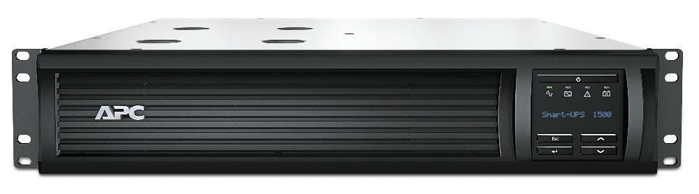 SMT1500RMi2UC APC Smart-UPS, Line Interactive, 1500VA/1000W, Rackmount 2U, 230V, 4x IEC C13 outlets, SmartConnect Port+SmartSlot, AVR, LCD Prouct Image 1